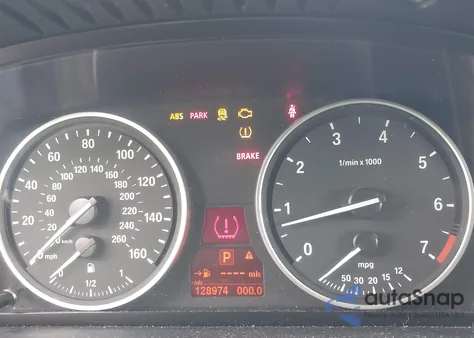 2010 BMW X5 xDrive48I from USA, damaged, VIN 5UXFE8C53AL311213